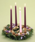 Advent Candles ~ A Poem by Connie Arnold