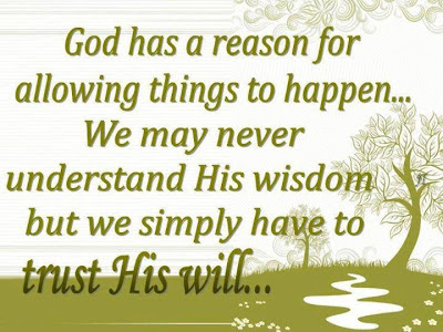 God Has a Reason for Allowing Things to Happen...